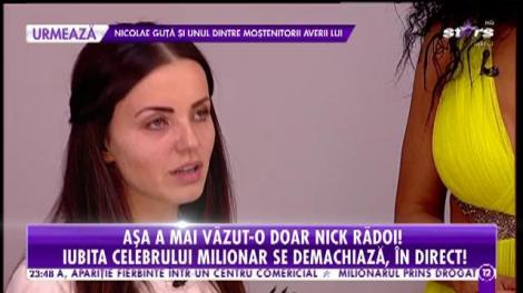 Mădălina Apostol a acceptat provocarea demachierii, în direct!