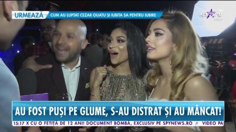 Nasrin, Andrei și Roxana, interviu de senzație! Matinalii au participat la marea petrecere a vedetelor ce a avut loc în Capitală
