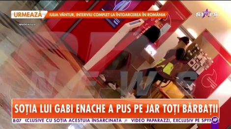 Cum a apărut Lena Enache în văzul tuturor! Paparazzii au surprins imagini de senzație cu soția lui Gabi Enache