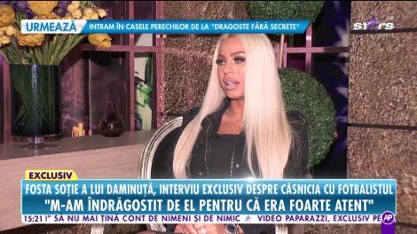 Fosta soţie a lui Cristi Daminuţă a acordat cel mai sincer interviu de până acum!