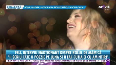 Feli, interviu emoționant despre rolul de mămică