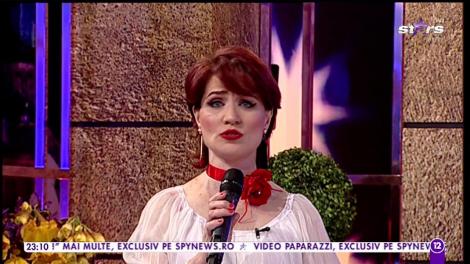 Nicoleta Voicu cântă la Agenția VIP