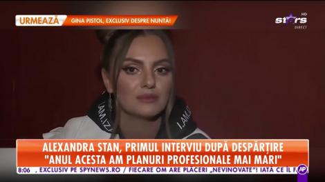 Alexandra Stan, primul interviu după despărțire: Nu mai stau în L. A.