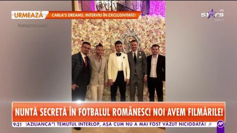 Nuntă în fotbalul românesc! Un fotbalist de la FCSB s-a căsătorit