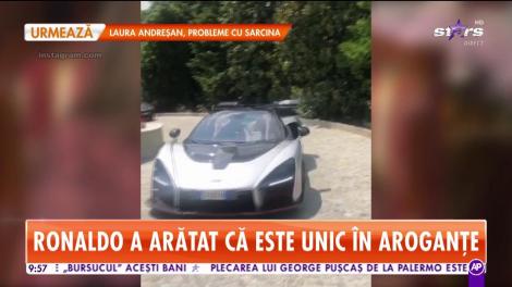 Noua ahiziţie a lui Cristiano Ronaldo este visul oricărui bărbat! Maşina are 800 de cai putere şi un preţ pe măsură!
