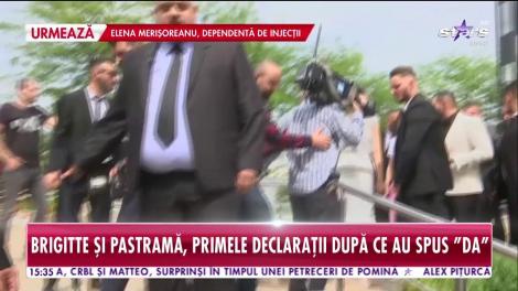 Primele imagini cu Brigitte Sfăt şi Florin Pastramă după ce au devenit soţ şi soţie!
