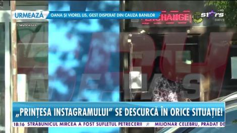 Ce face Cristina ICH atunci când rămâne în pană de bani