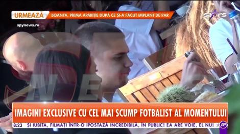 Cel mai în vogă fotbalist al momentului, Răzvan Marin, un familist convins