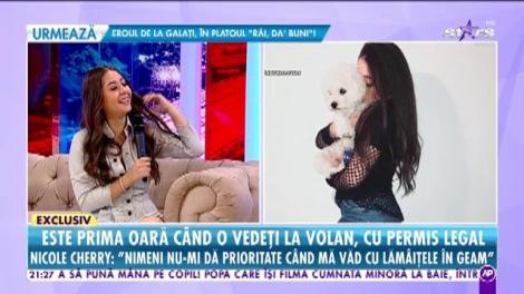Nicole Cherry a dat vestea cea mare: "M-am mutat împreună cu iubitul meu și... suntem trei"