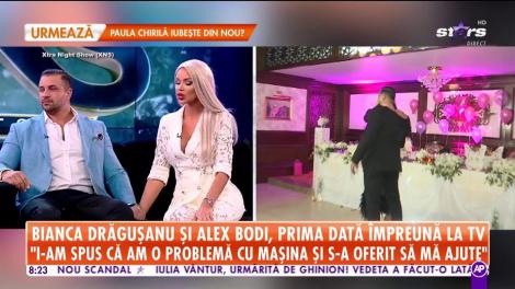 Bianca Drăguşanu şi Alex Bodi, pentru prima dată împreună la TV