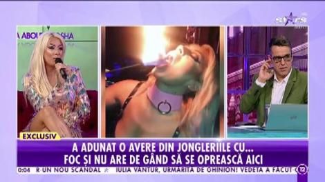 Detalii neștiute despre Daniela Dumitru, celebra înghițitoare de flăcări