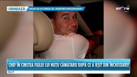 Chef în cinstea fiului lui Nuţu Cămătaru, după ce a ieşit din închisoare!