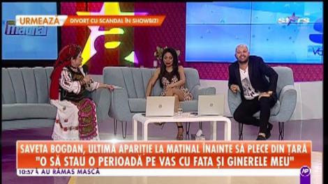 Saveta Bogdan iubeşte cu patos la 73 de ani: Iubitul meu s-a obișnuit cu plecările mele în America