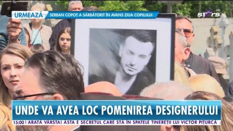 Parastas de 40 de zile pentru designerul Răzvan Ciobanu, cu mușchi de vită și sparanghel