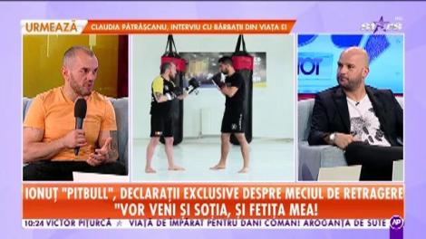 Ionuț Pitbull Atodiresei pregătește meciul de retragere: Îmi pun mănușile în cui, gata