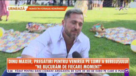 Dinu Maxer se pregăteşte pentru venirea pe lume a fetiţei: Ne bucurăm de fiecare moment