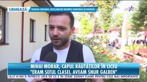 Mihai Morar a fost capul răutăţilor în liceu