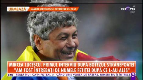 Mircea Lucescu, primul interviu după botezul strănepoatei: Ne reunim familia rar, dar o facem cu toată dragostea