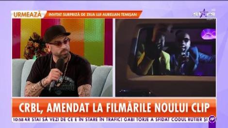 Star Matinal. CRBL, amendat la filmările noului clip Cărămidă 9