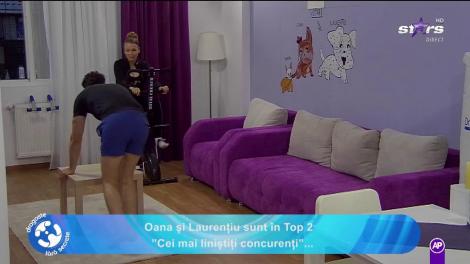Dragoste fără secrete. Laurențiu și Oana sunt în top doi - Cei mai liniștiți concurenți
