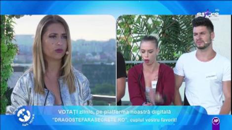 Dragoste fără secrete. Nicoleta, din nou în lacrimi: Când îți e frică de ceva, frica s-ar putea să câștige
