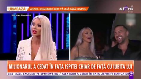 Bianca Drăguşanu și Alex Bodi, încă un episod de ținut minte! Milionarul a cedat în faţa ispitei, chiar de faţă cu iubita lui