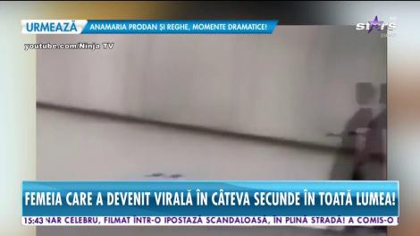Femeia care a devenit virală în câteva secunde în toată lumea! Cum a reuşit să "fure" patru milioane de euro
