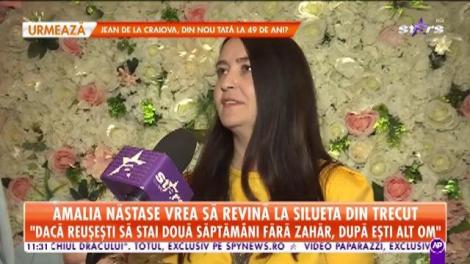 Star Matinal. Amalia Năstase vrea să revină la silueta din trecut: Am ținut o dietă cu un doctor italian