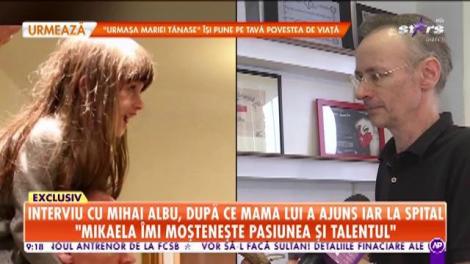 Interviu cu Mihai Albu, după ce mama lui a ajuns la spital