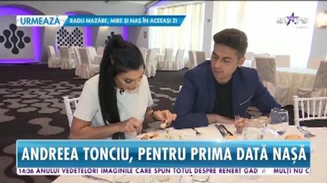 Star News. Andreea Tonciu, din nou, în fața altarului
