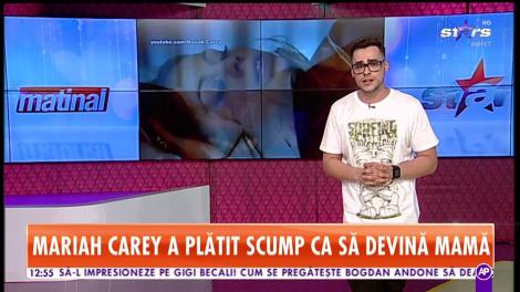 Star Matinal. Mariaha Carey a plătit scump ca să devină mamă