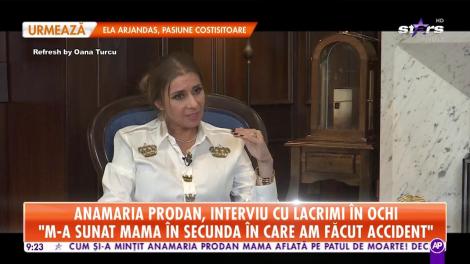 Star Matinal. Anamaria Prodan, interviu în lacrimi: Nu am avut niciodată idoli