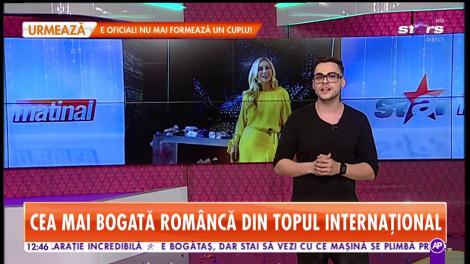 Star Matinal. Anastasia Soare, cea mai bogată româncă din topul Forbes. Averea ei ajunge la 1,2 miliarde de dolari