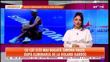 Cât a adunat în cont Simona Halep după eliminarea de la Roland Garros
