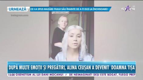 Alina Ceușan și Raul Tișa au spus „DA!" în fața ofițerului stării civile! Celebra bloggeriță a atras toate privirile cu ținuta pe care a purtat-o la cununia civilă