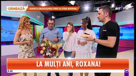 La mulți ani, Roxana! Sora asistentei de la Star Matinal i-a făcut o mare surpriză, în direct!