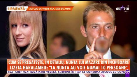 Cum se pregătește, în detaliu, nunta lui Radu Mazăre din închisoare. Iubita fostului edil a ales verighetele