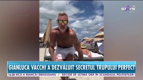 Star News. Gianluca Vacchi a dezvăluit secretul trupului perfect