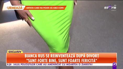 Bianca Rus se reinventează după divorţ şi arată mai bine ca niciodată!