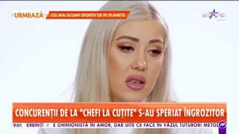 Daniela Crudu, căzături fără număr la Chefi la Cuțite!