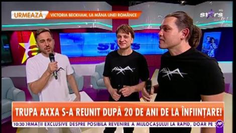 Trupa AXA s-a reunit la Star Matinal, după 20 de ani de la înființare!