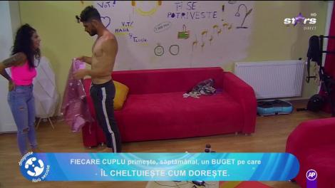 Dragoste fără secrete. Florin şi Maiia, noi metode de distracţie! Concurenta a fost în culmea extazului