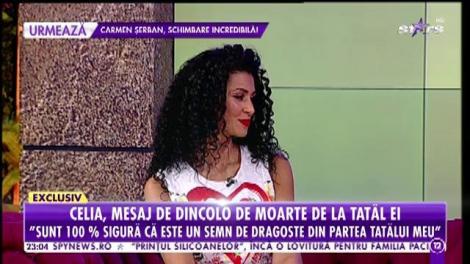 Agenția Vip. Celia, mesaj de dincolo de moarte de la tatăl ei