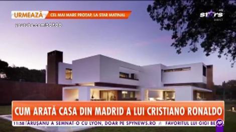Star Matinal. Cum arată casa din Madrin a lui Cristiano Ronaldo