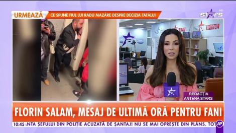 Star Matinal. Florin Salam, mesaj de ultimă oră pentru fani. Adevărul despre ipostaza controversată din metrou