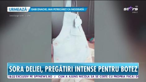 Star News. Oana Matache, sora Deliei, pregătiri intense pentru botez