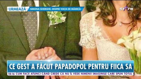 Star News. Ce gest a făcut Alexandru Papadopol pentru fiica sa