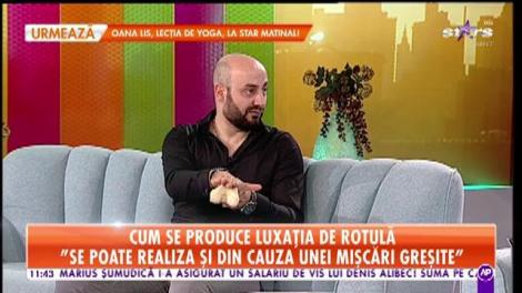 Star Matinal. Cum se produce luxația de rotulă