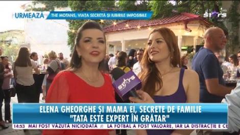 Elena Gheorghe a fost dată de gol de mama ei! Artista face mâncare divină!