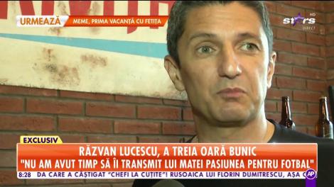 Răzvan Lucescu pentru a treia oară bunic!